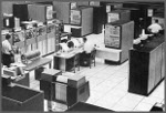 IBM 9020 computer in control room at ZJX in the ’60s